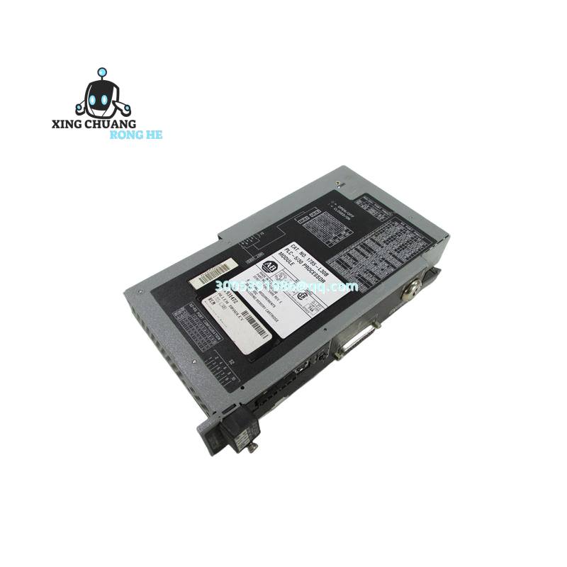 Allen-Bradley 1785-L30B PLC mounted in industrial control panel