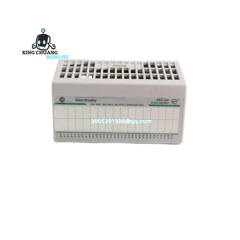 Allen Bradley 1794-TB3 mounted on DIN rail with modules