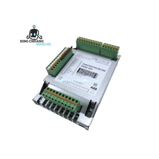 ABB 57160001-KX module mounted in control panel