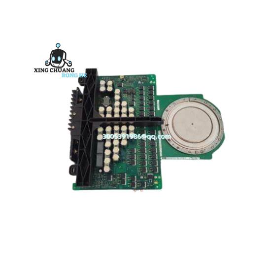 ABB control module in industrial setting