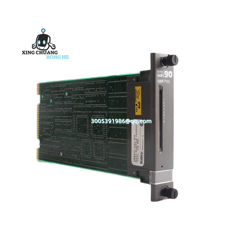 ABB DAPC100 module installed in control cabinet showing terminal connections