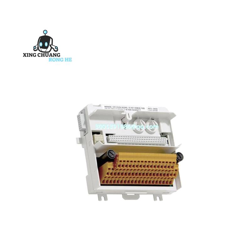 ABB DO820 mounted on DIN rail