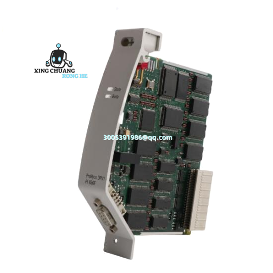Close-up of ABB FI830F terminal connections