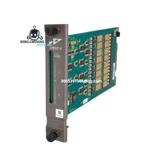 ABB IMDSO14 module installed in control panel