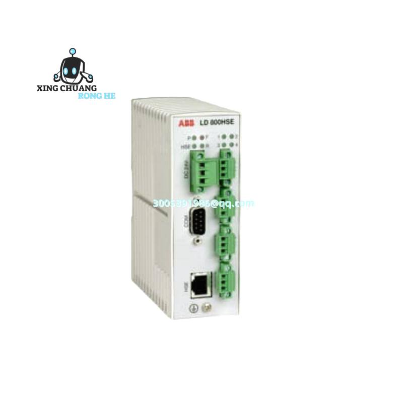 ABB LD800HSE installed in control cabinet