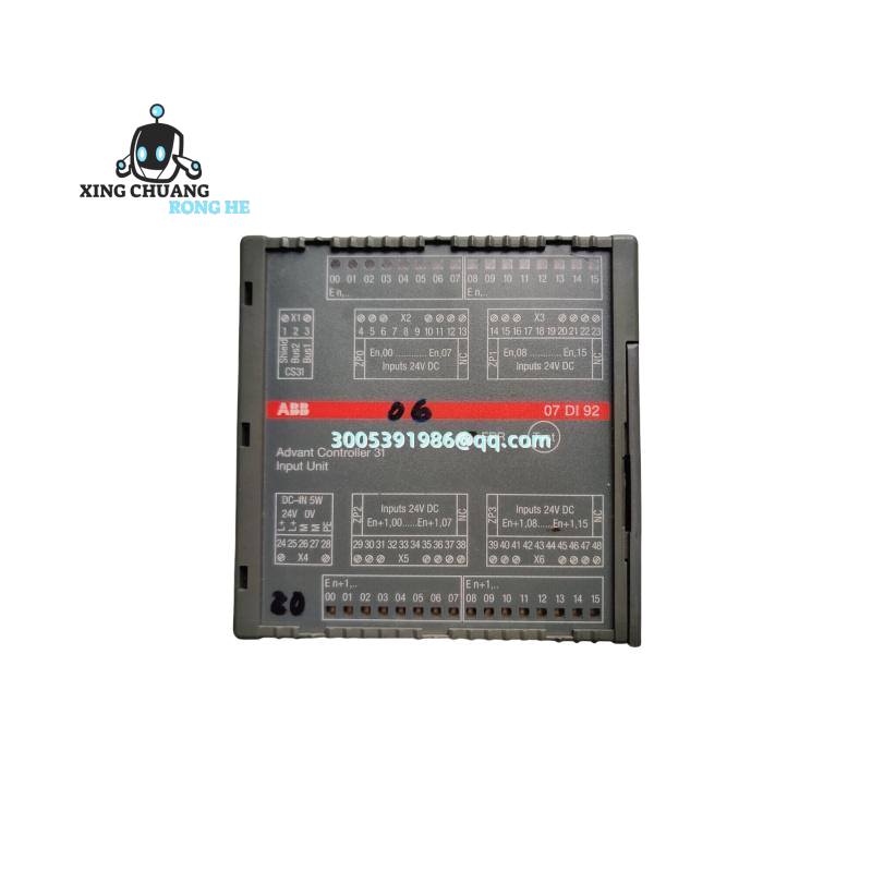 ABB TK457V050 mounted in control cabinet