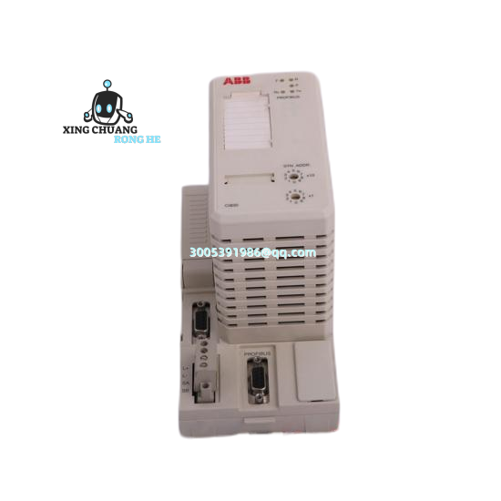 Close-up of ABB TK457V050 terminal connections