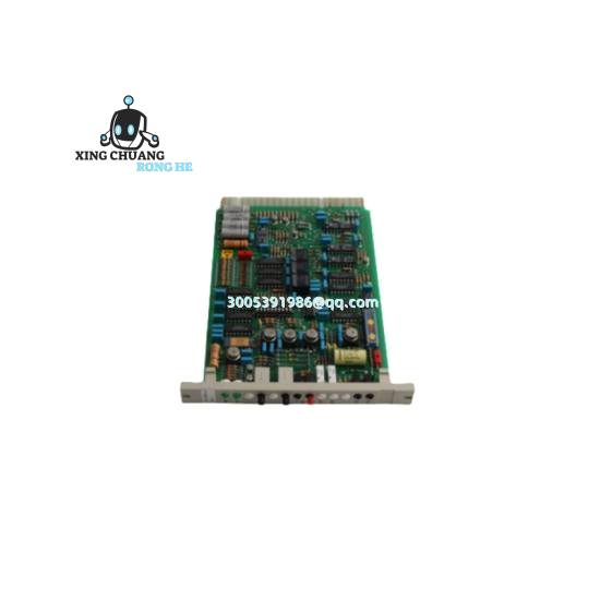 ABB UNITROL module showing terminal blocks and status LEDs