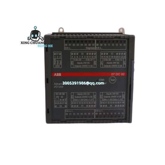 ALSTOM MFAC14K1AA0001A module mounted on DIN rail