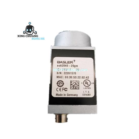 BASLER A402KC mounted on industrial DIN rail