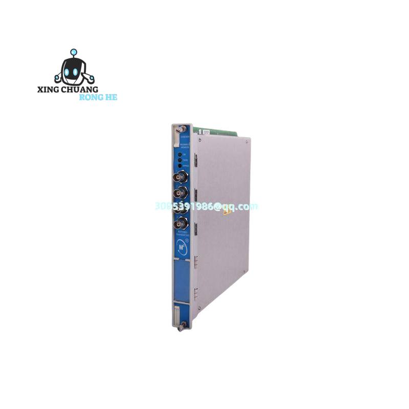 BENTLY 125704-01 vibration module installed in control panel