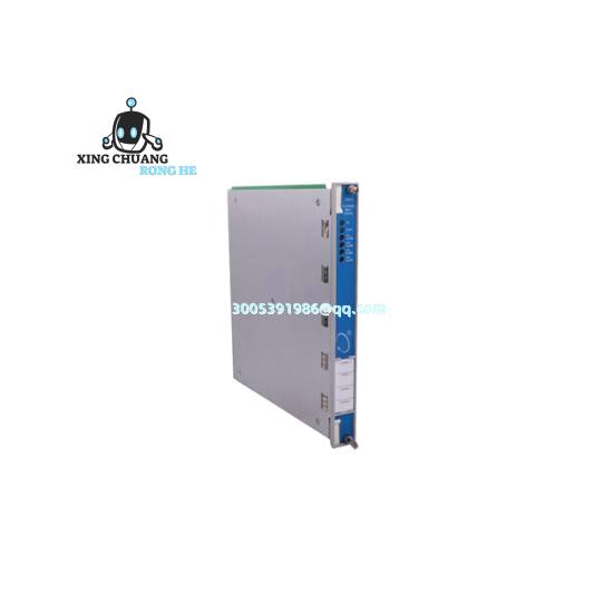 Bently 125720-01 vibration module installed in control panel