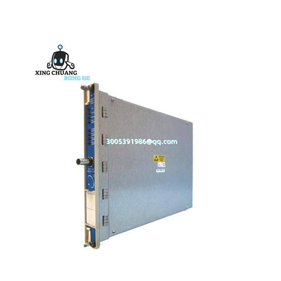 BENTLY 3500/42M rear card installed in refinery control cabinet