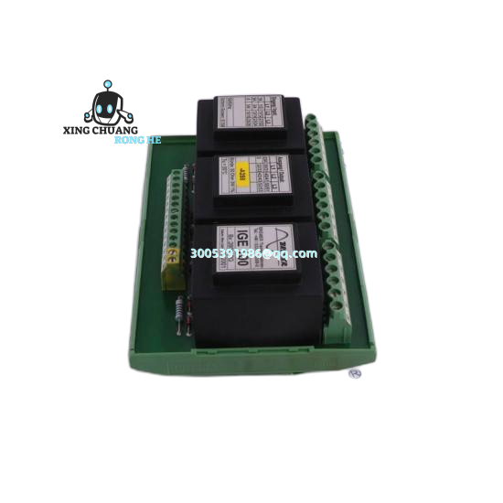 EBERLE BC72-ASC11 connector module mounted on DIN rail