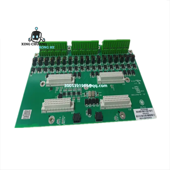 GE IC660TSA100 mounted on industrial DIN rail