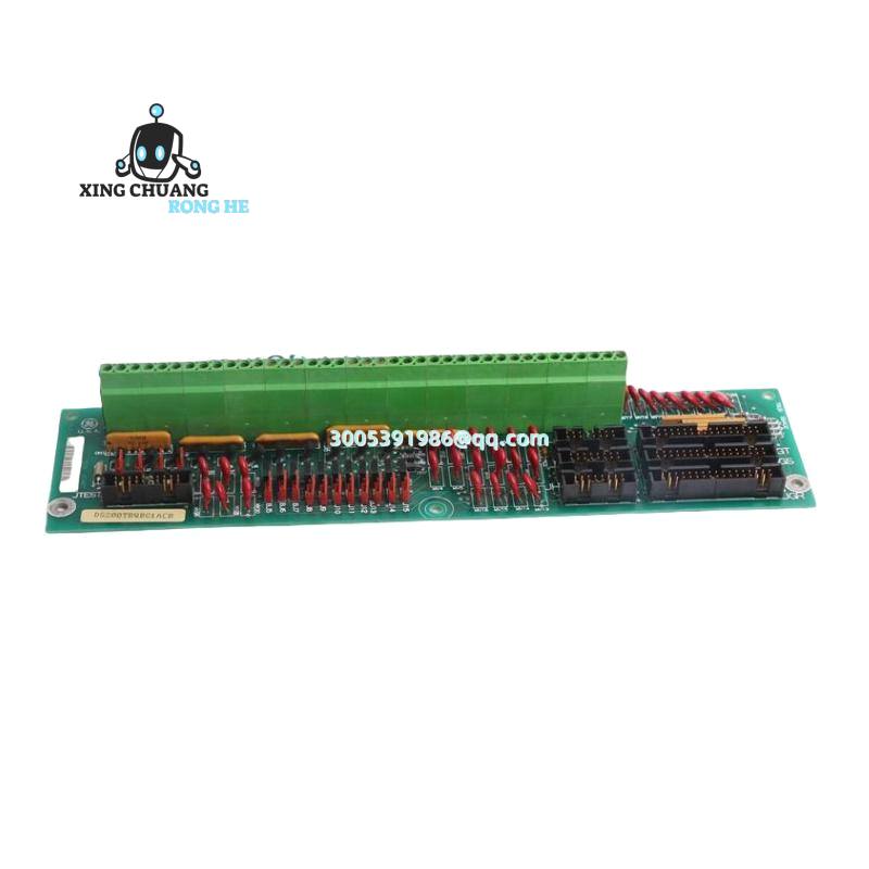 Close-up of GE IC687BEM742 terminal connections