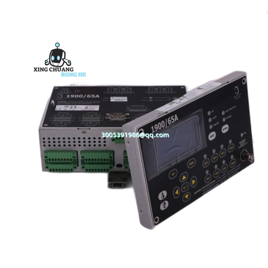 GE IS230SNCIH6A module with diagnostic LEDs illuminated