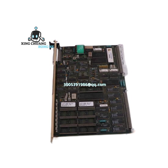 Close-up of GE VMIVME-7455 connectors and components