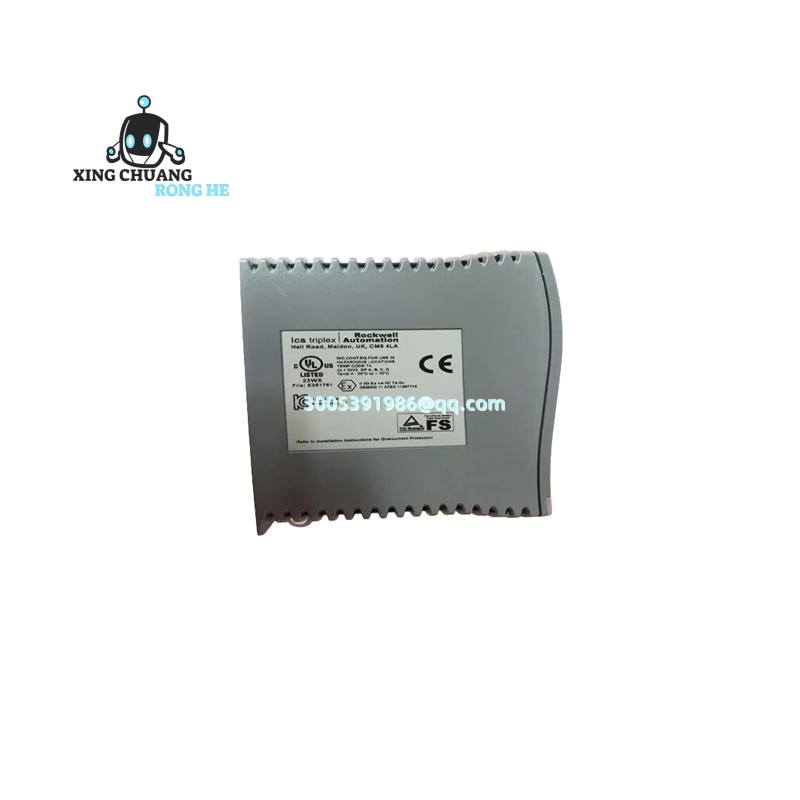 ICS TRIPLEX T8191 mounted in industrial control panel