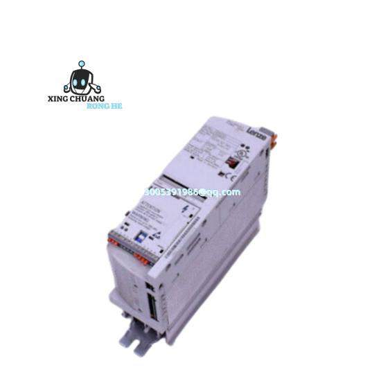 Lenze EVF8212-E mounted on industrial panel