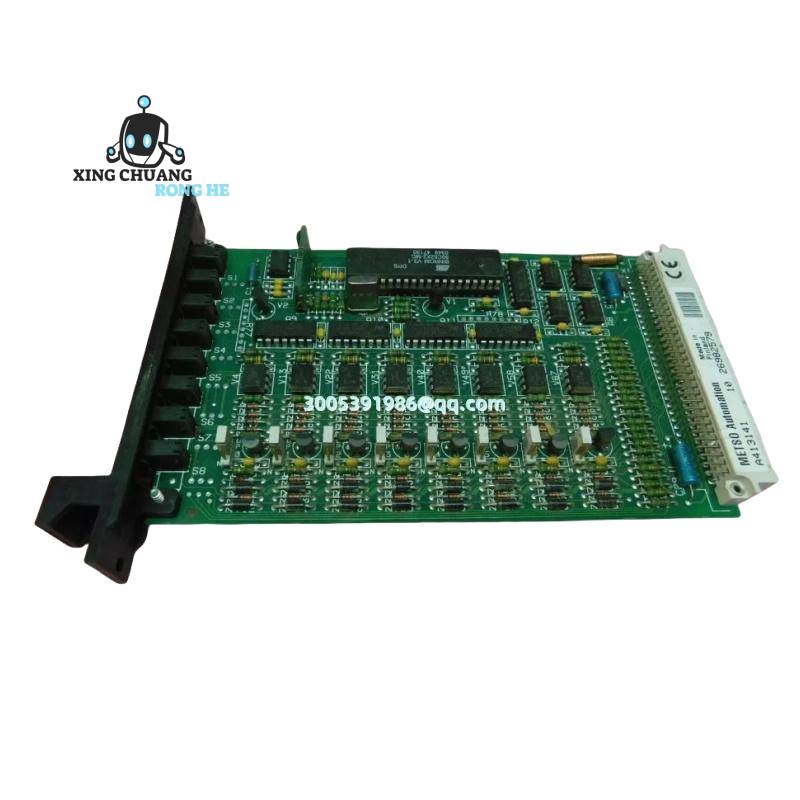 METSO 020A0082 module mounted in industrial control panel