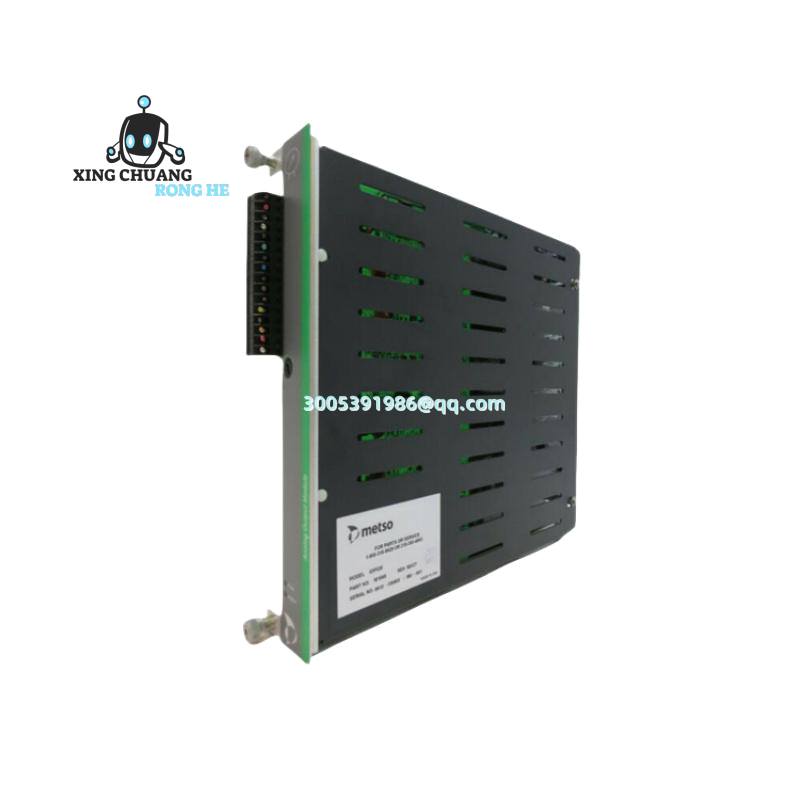 METSO S422737 module mounted on industrial control panel