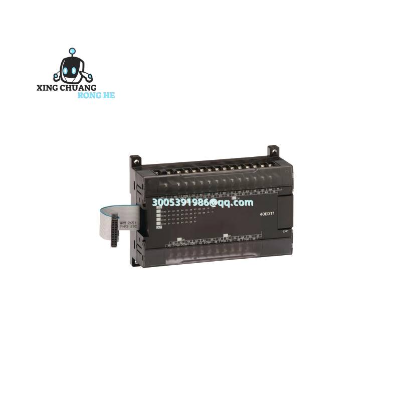 Omron NE2A-PD025 module mounted on DIN rail