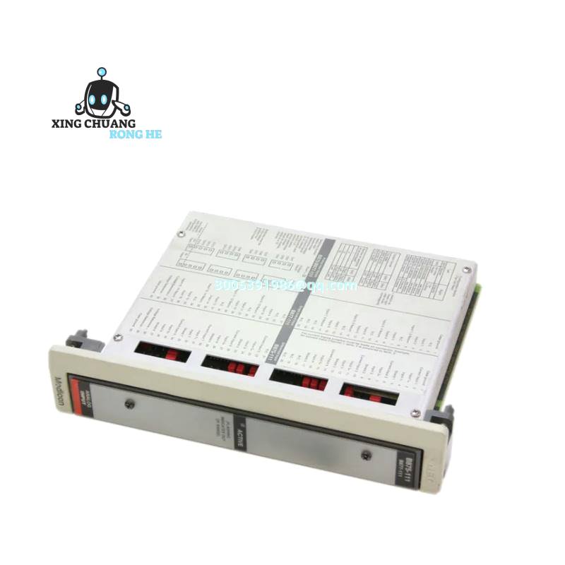 Schneider AS-B875-111 mounted on DIN rail in industrial cabinet