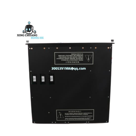 TRICON 3601E module installed in control cabinet