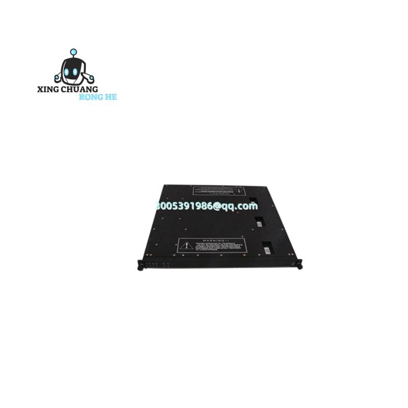 TRICONEX 3501TN2 safety module mounted in control panel