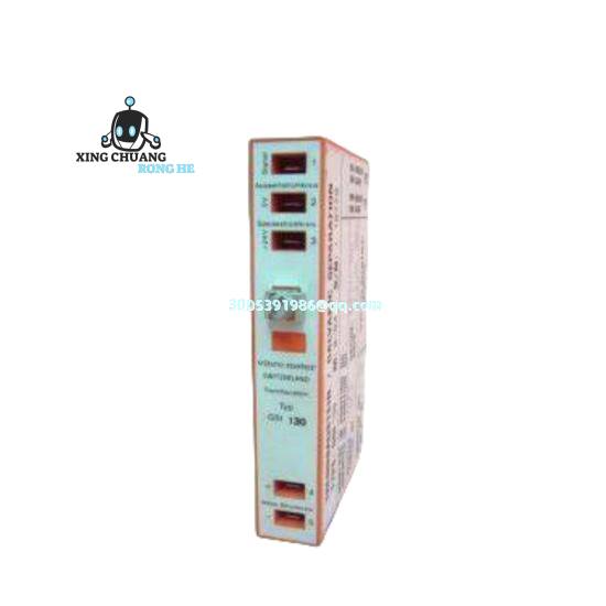 Vibro-meter VM600-XMV16 module mounted in control panel