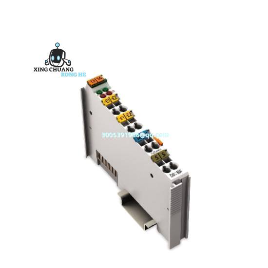 WAGO VDE0611 relay terminal installed in control panel