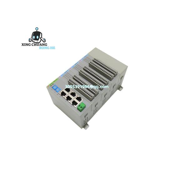 WATLOW Anafaze CLS208 module mounted on DIN rail