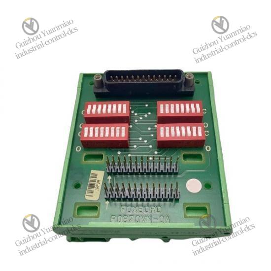 FOXBORO P0970BC-DNBI terminal connections