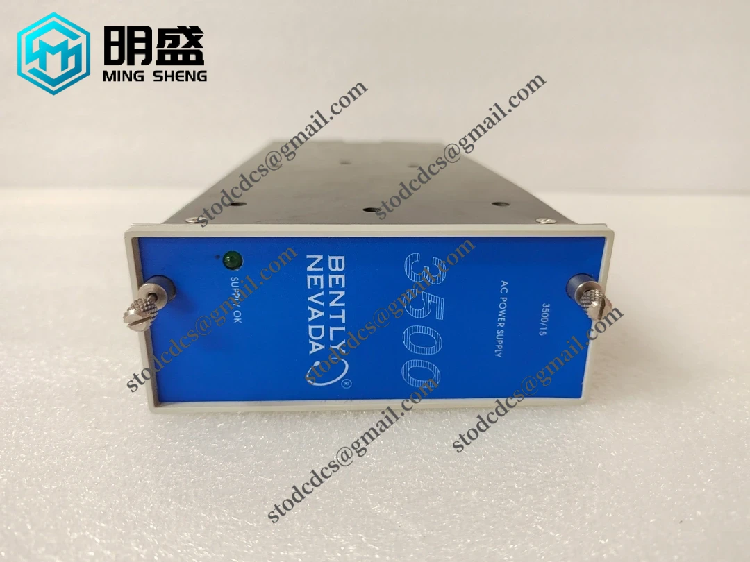 Bently Nevada 3500-15模块正面特写