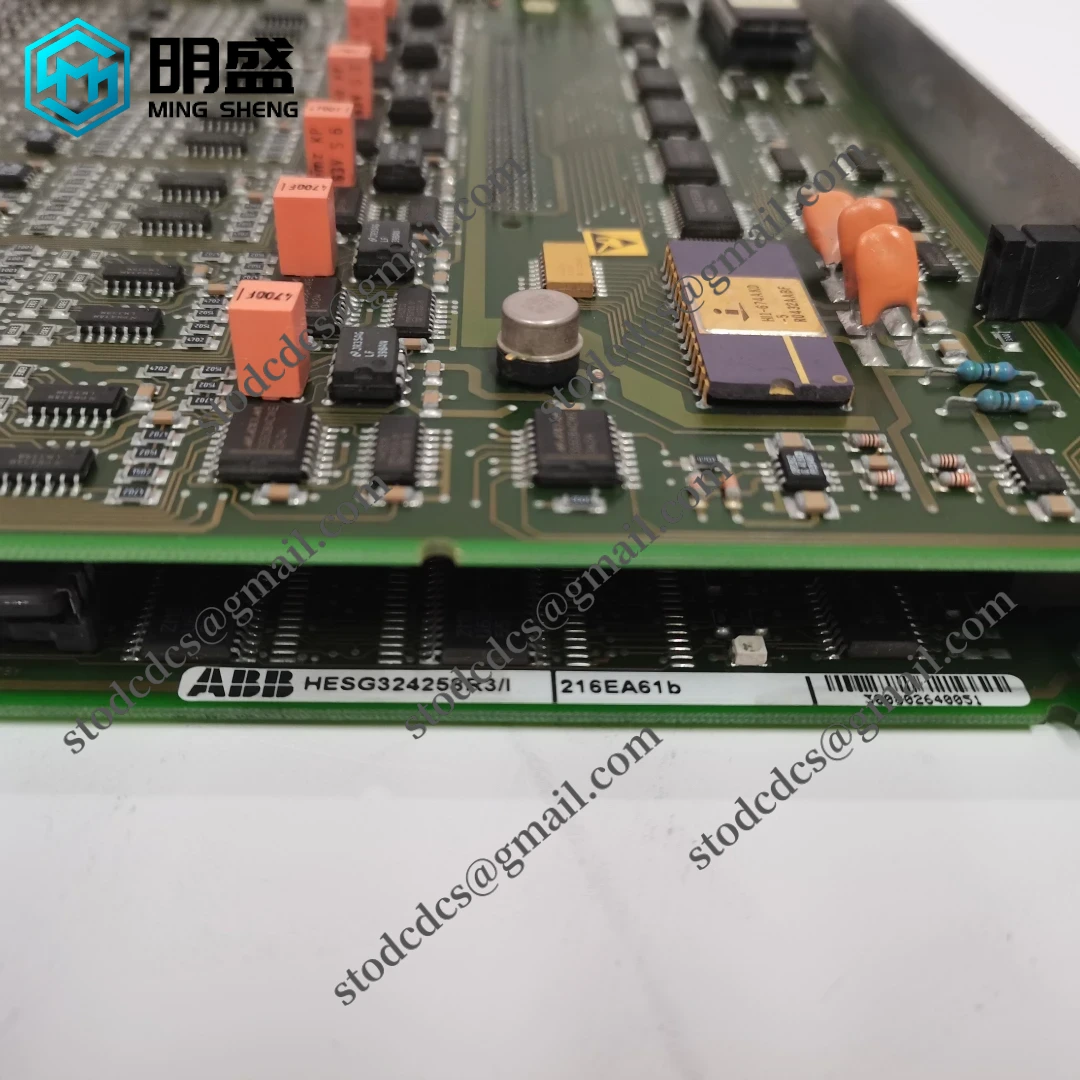 ABB 216EA61B 模块正面特写