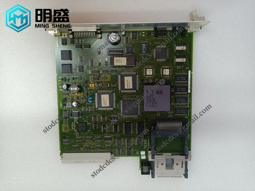 ABB 216VC62A 模块特写