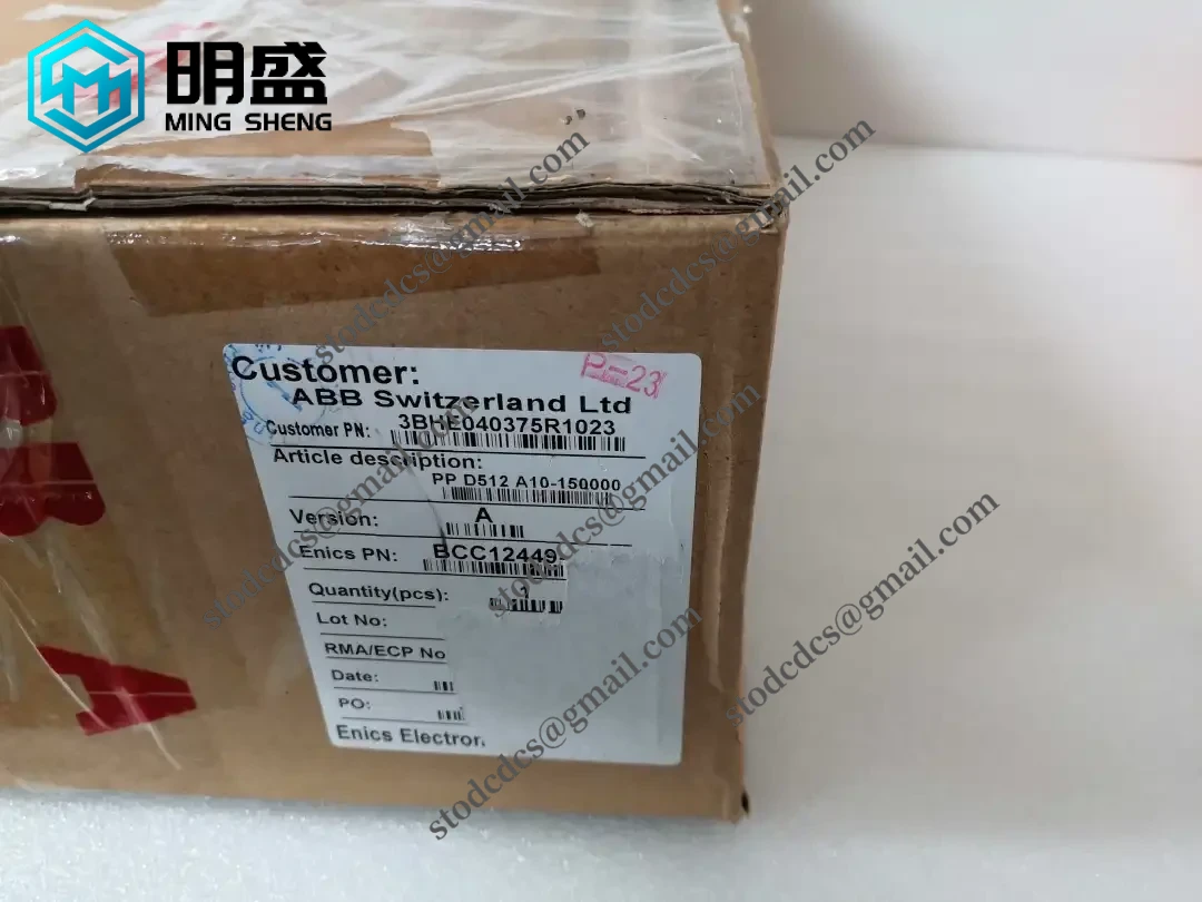 ABB PPD512 A10-15000 3BHE040375R1023