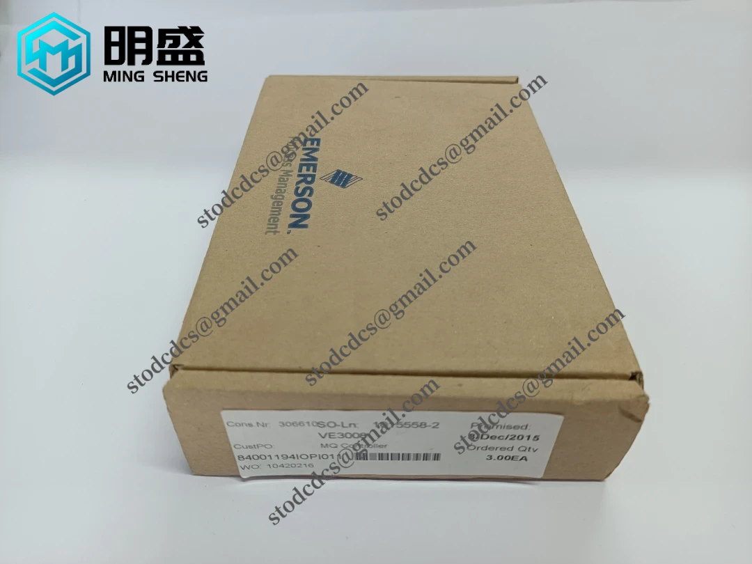 EMERSON VE3008 CE3008 KJ2005X1-MQ1 12P6381X022