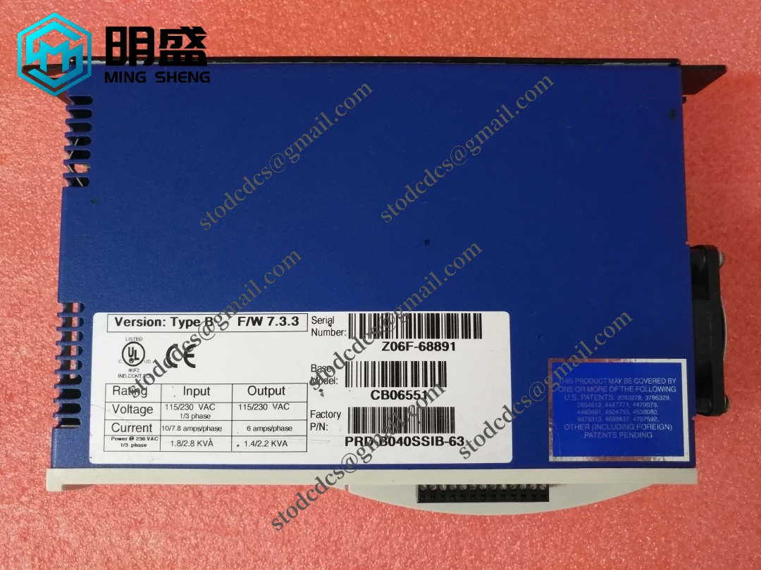 KOLLMORGEN CB06551 PRD-B040SSIB-63