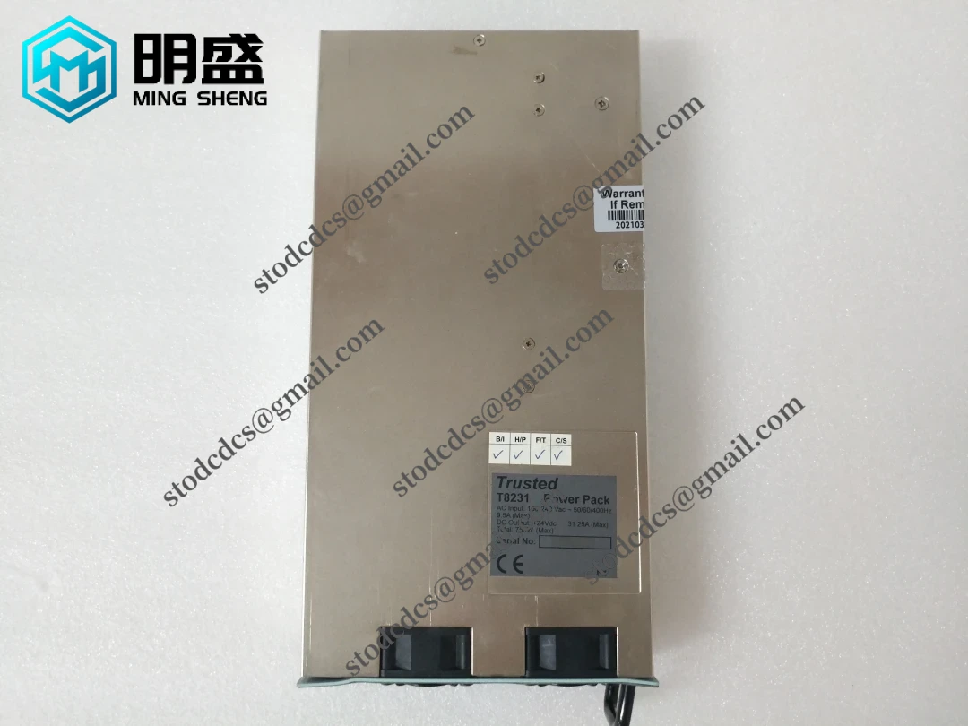 TRICONEX T8231 安装示意图