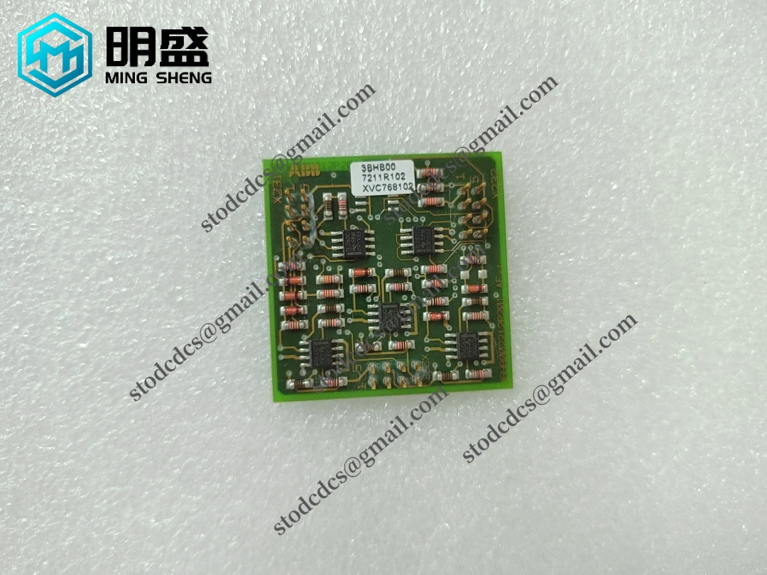 XVC768102 3BHB007211R102模块特写