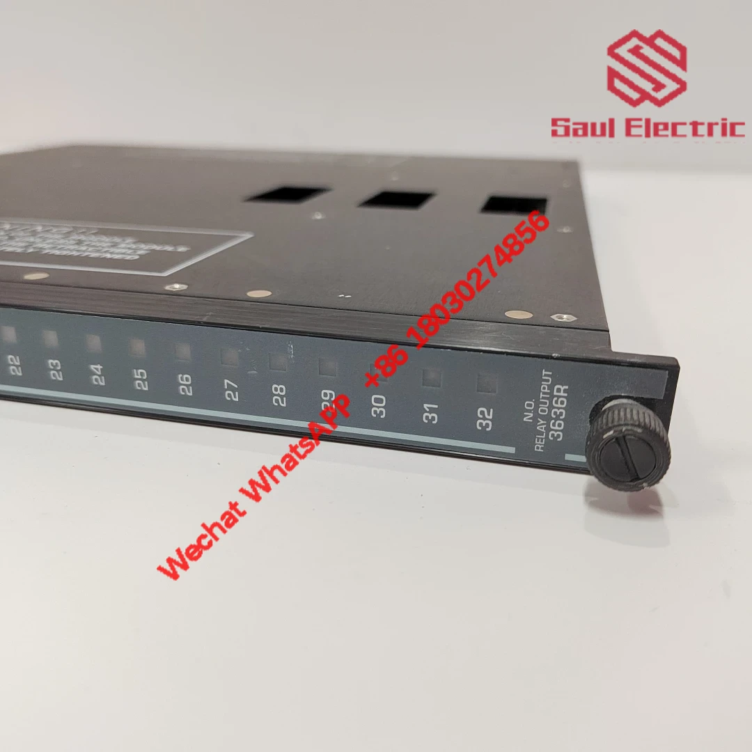 3636R module front panel