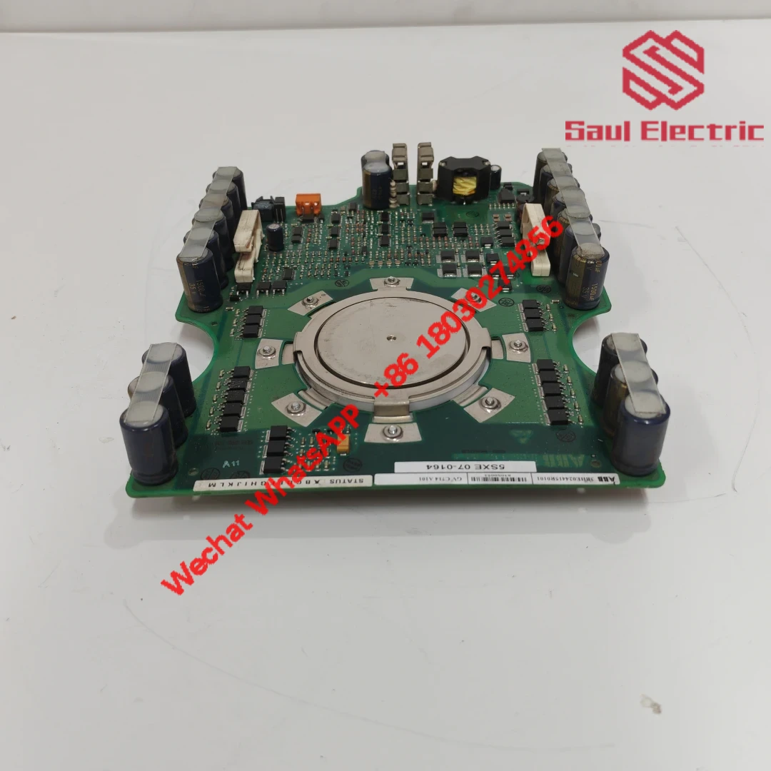ABB 3BHE024415R0101 module in industrial control cabinet
