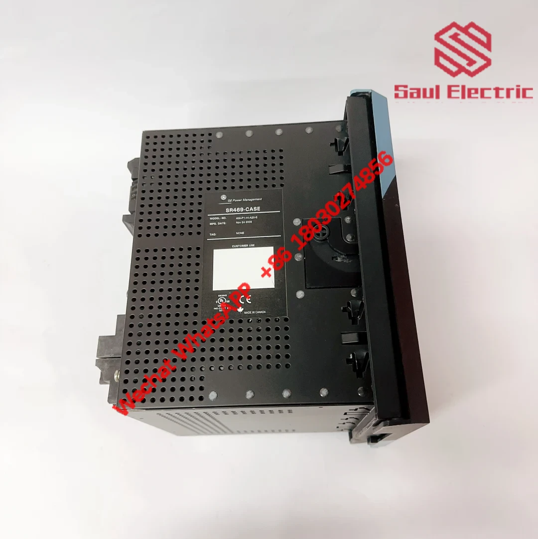 GE relay installation view