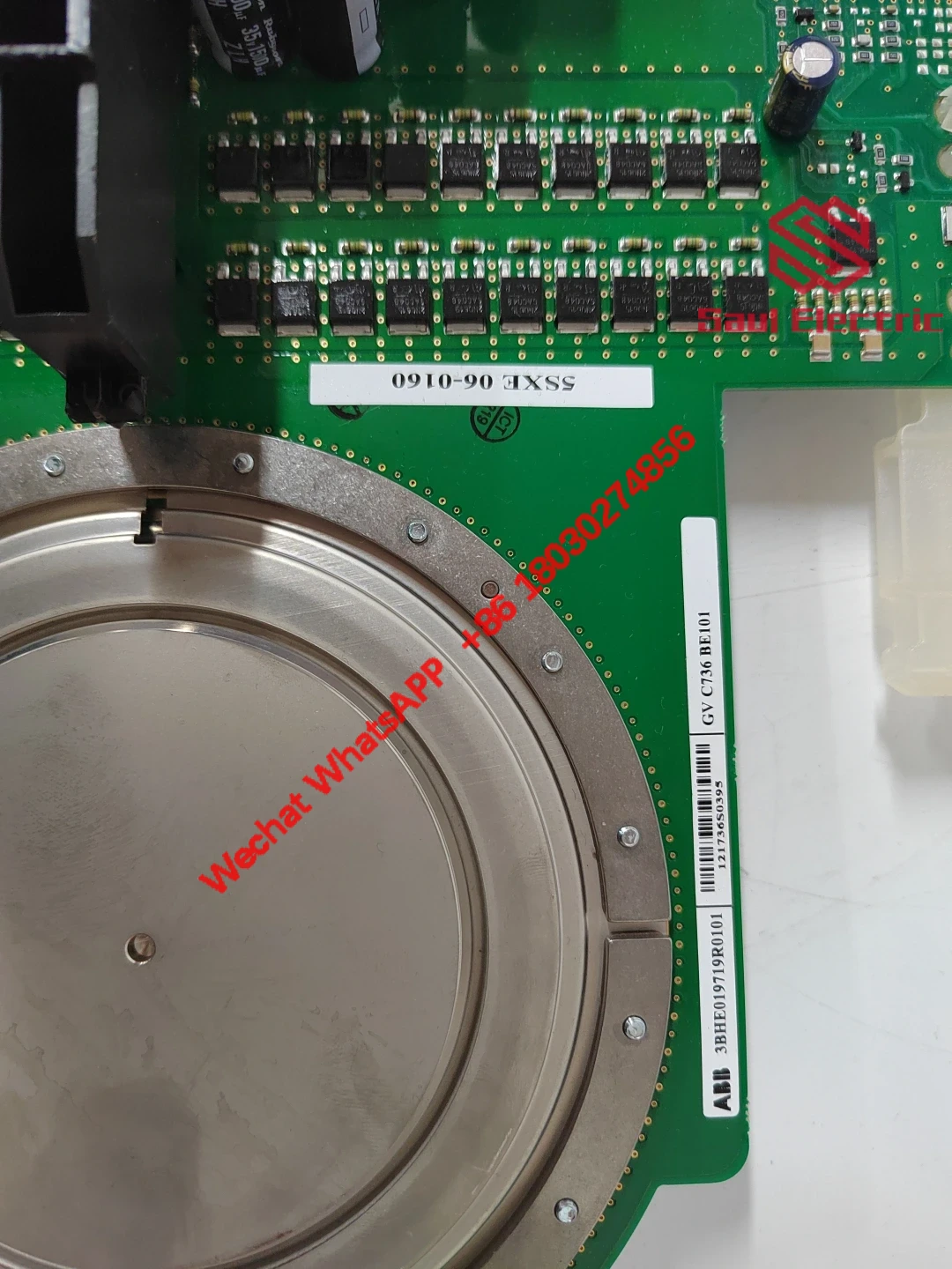 ABB PLC module close-up