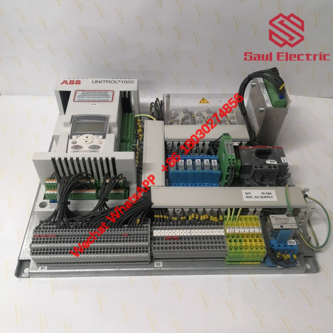 ABB UNITROL 1020 Front Panel