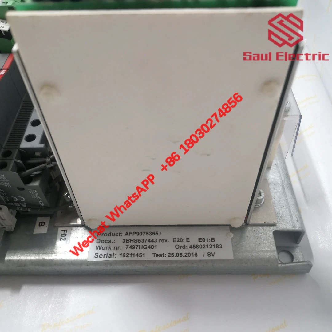 ABB UNITROL 1020 Internal Components