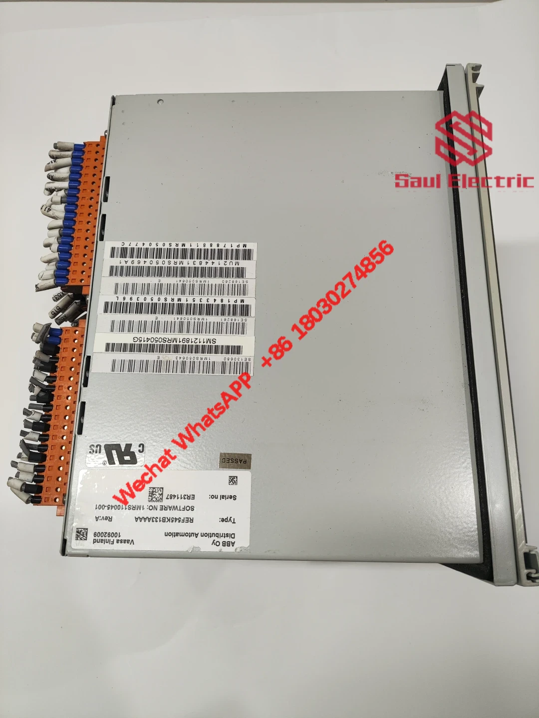 ABB REF545KB133AAAA wiring diagram