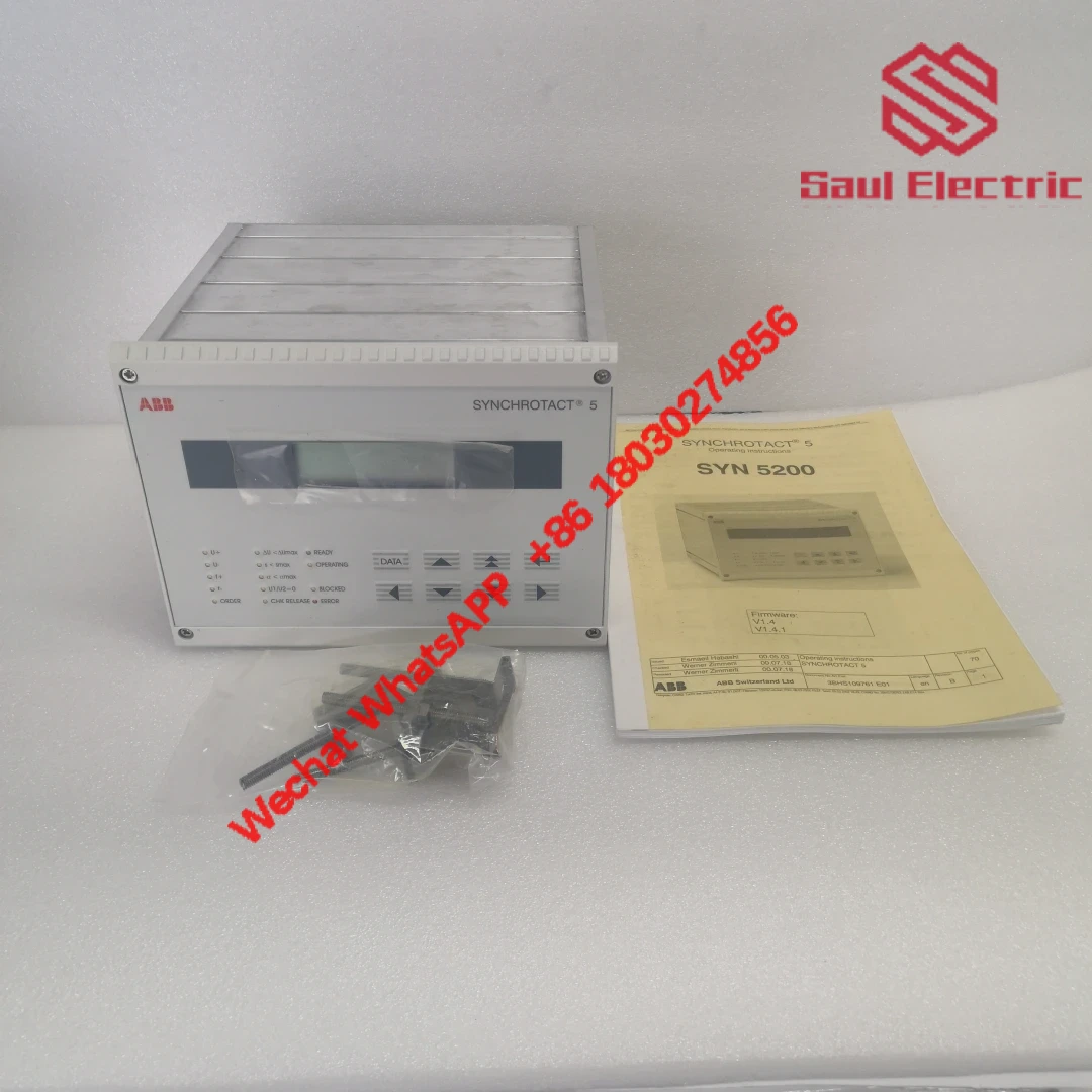 ABB SYNCHROTACT5 3BHB006713R0217